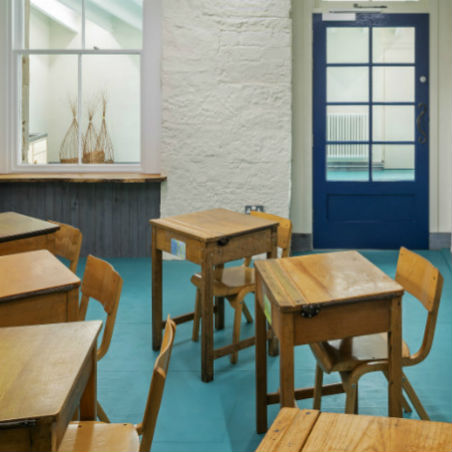 The pupils of the Steiner School were actively involved with the design of the Coach House refurbishment and extension.